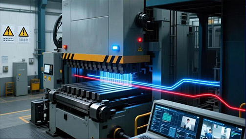 深圳泰豪成功研发3000T锻压机视频联动安全预警系统